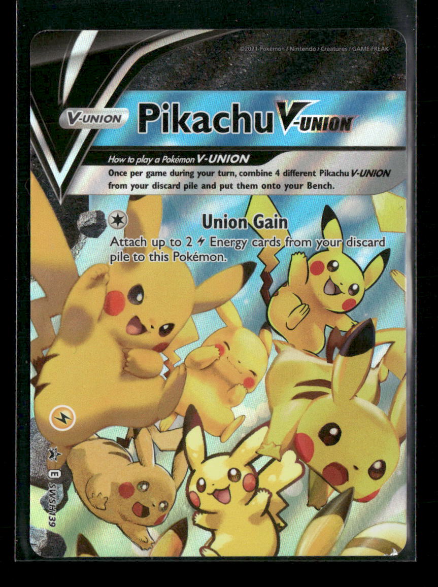 Pikachu V-Union FULL SET SWSH: Sword & Shield Promo Cards #SWSH139