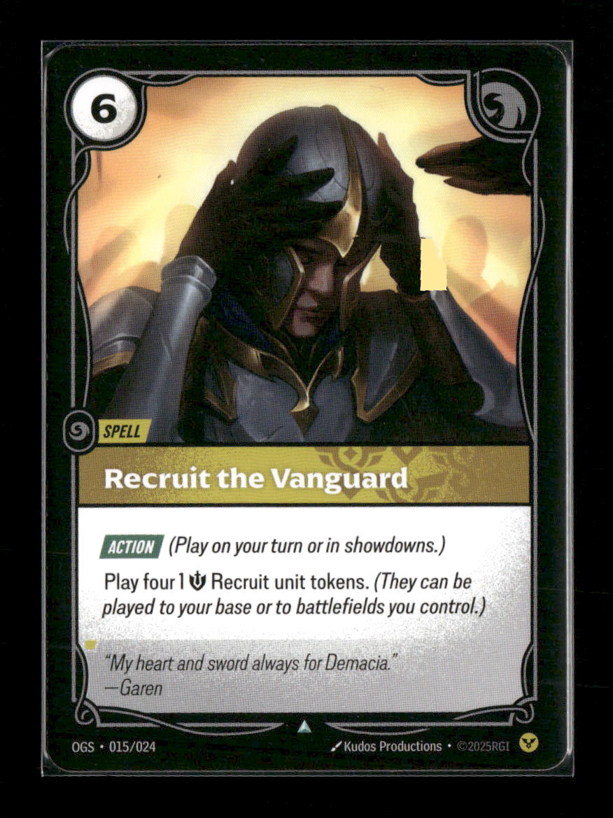 Recruit the Vanguard #015/024 - Riftbound Origins TCG