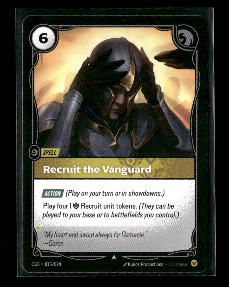Recruit the Vanguard #015/024 - Riftbound Origins TCG