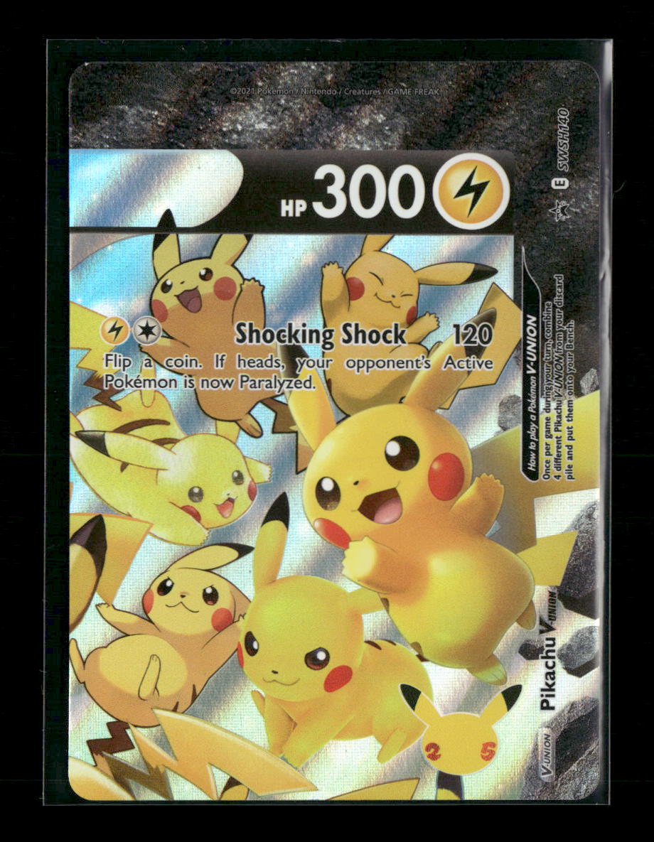 SWSH: Sword & Shield Promo Cards Pikachu V-Union [Set of 4] #