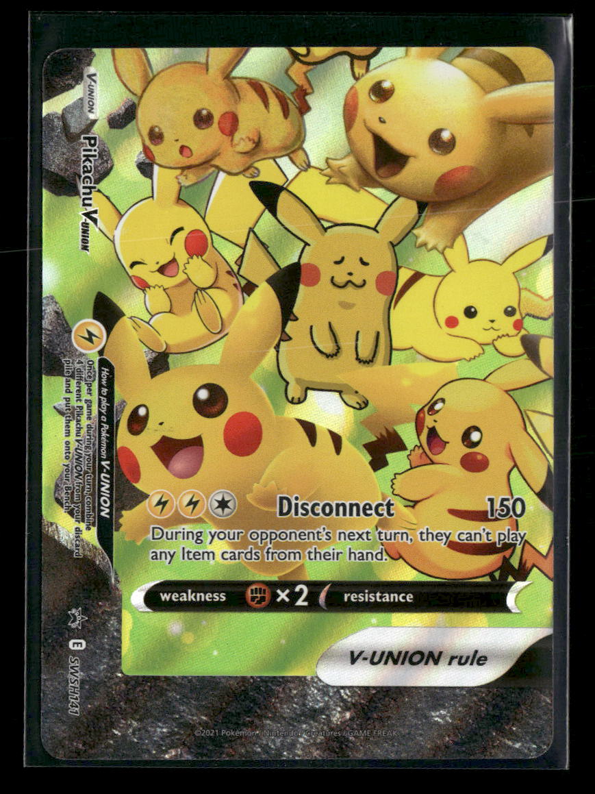 SWSH: Sword & Shield Promo Cards Pikachu V-Union [Set of 4] #SWSH139