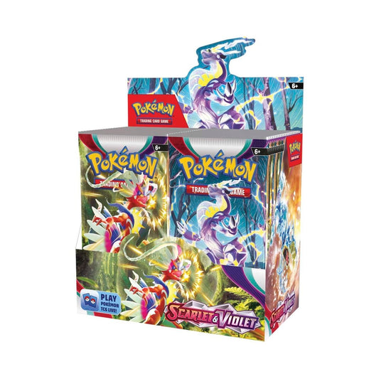 Caja de presentación de refuerzos Scarlet &amp; Violet (36 paquetes)