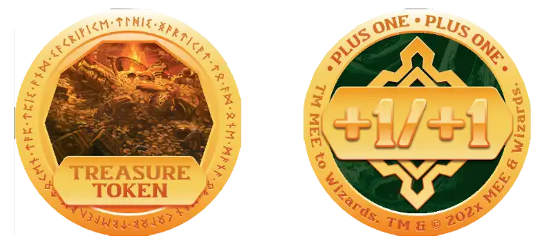 An Unexpected Crafting Party - official WPN The Hobbit Treasure Token materials
