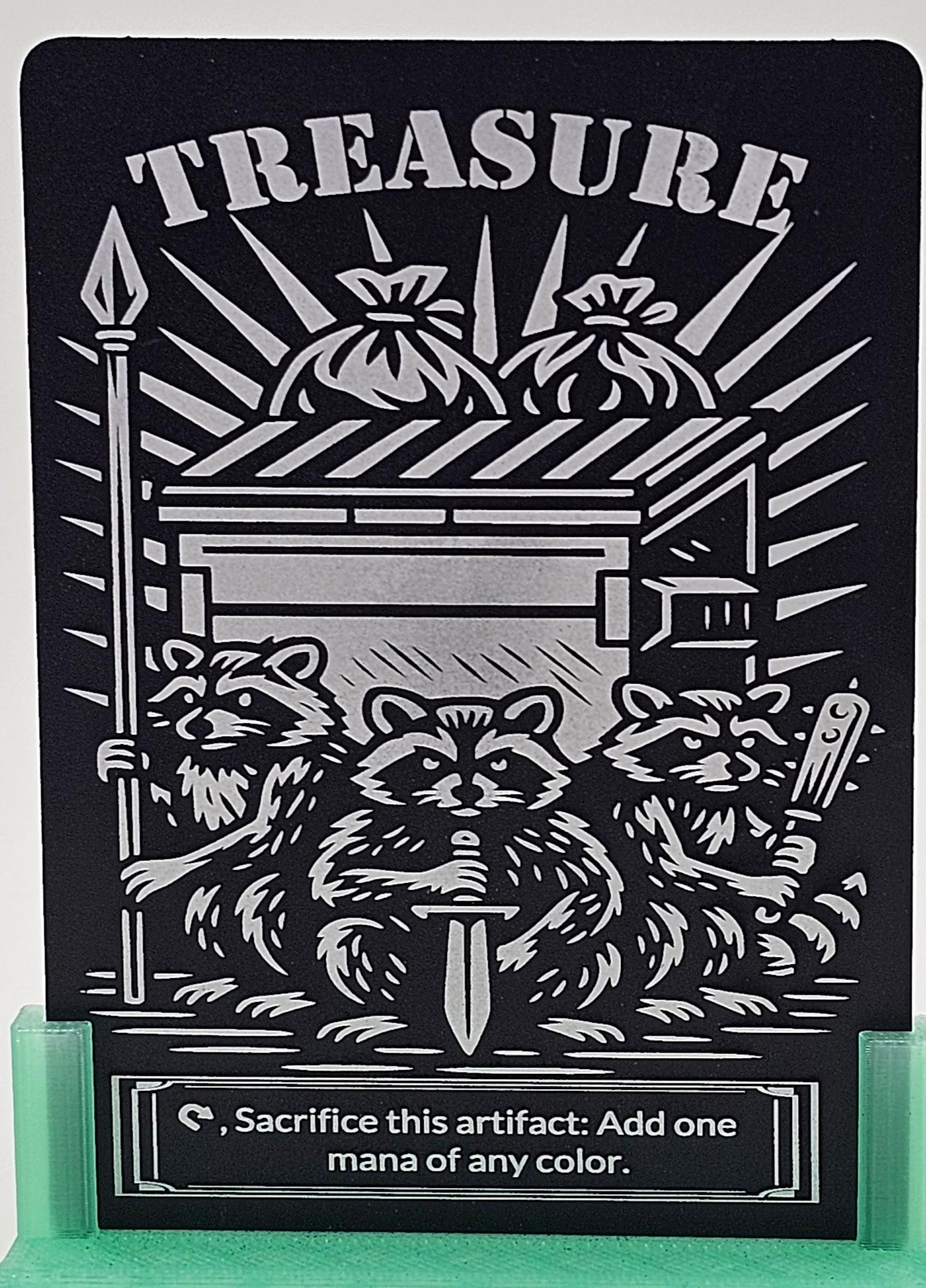 Trash Pandas Metal Token