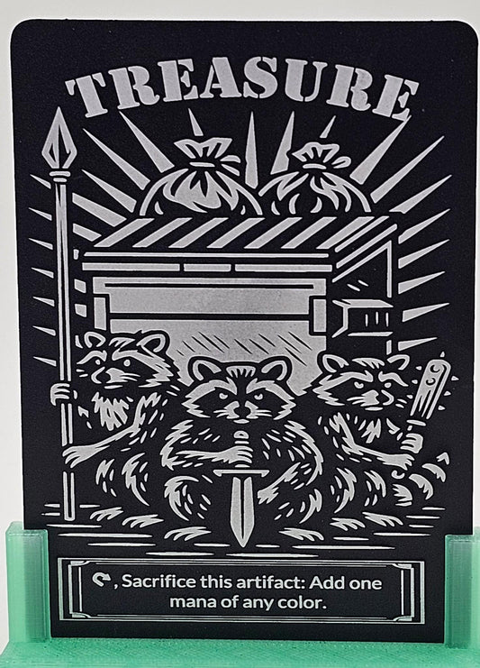 Trash Pandas Metal Token