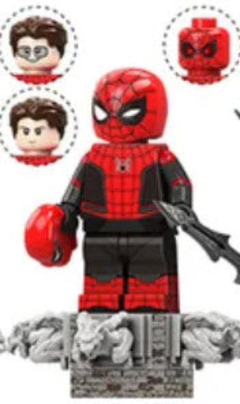 Web Hero in black Minifigure
