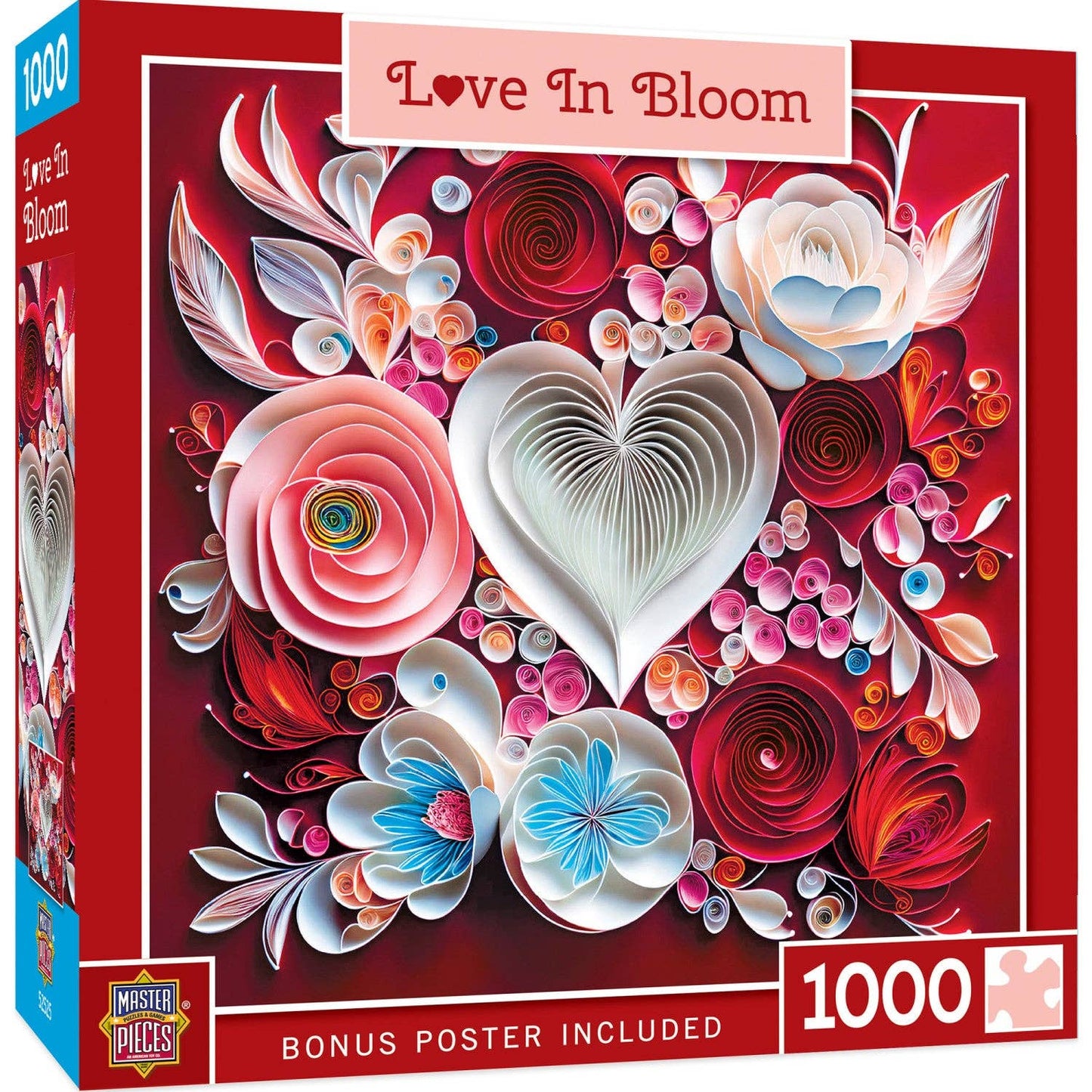 Valentine's Day - Love in Bloom 1000 Piece Jigsaw Puzzle | Masterpieces Puzzles