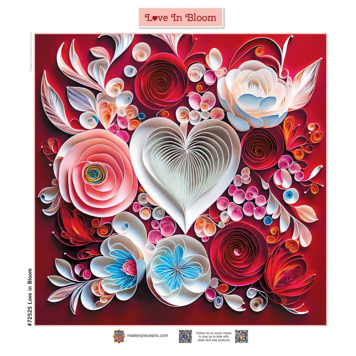 Valentine's Day - Love in Bloom 1000 Piece Jigsaw Puzzle | Masterpieces Puzzles