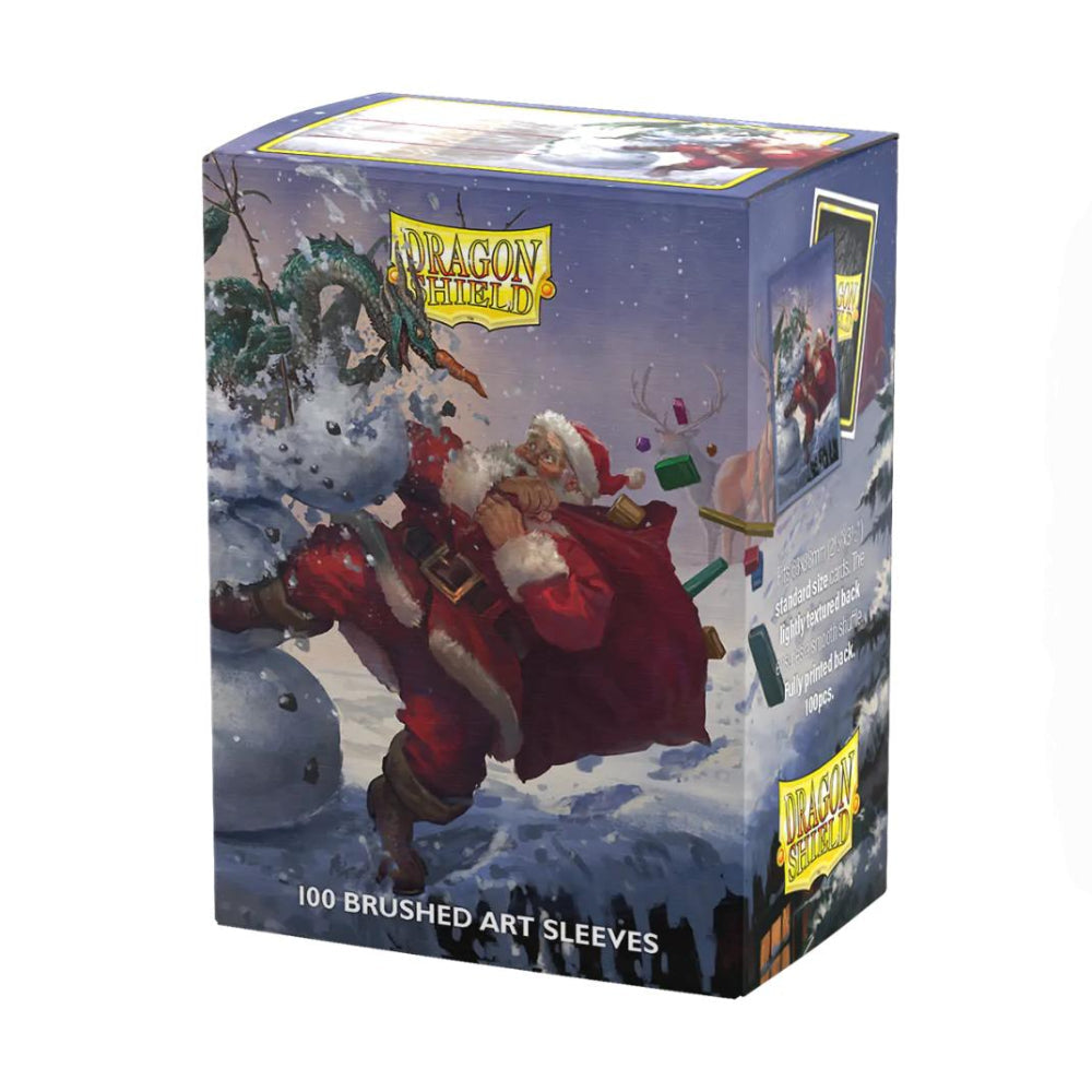 Dragon Shield Brushed Art Sleeves - Christmas 2025